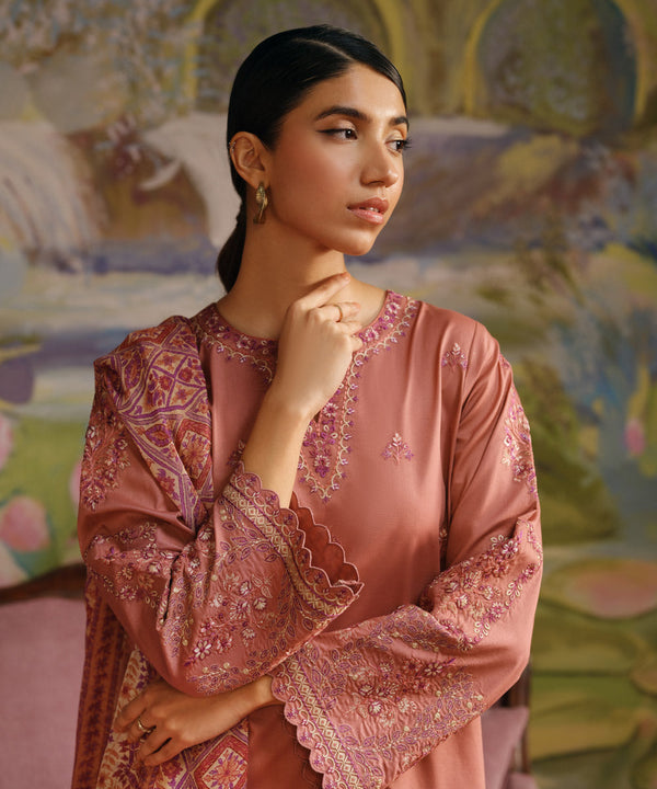 3 Piece - Embroidered Lawn Suit