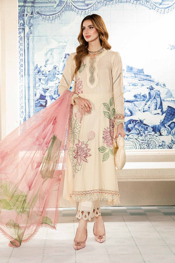 Design 1A - Maria B M.Prints Lawn Unstitched