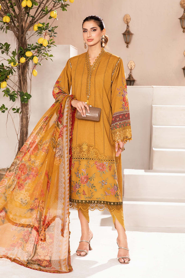 Design 2A - Maria B M.Prints Lawn Unstitched