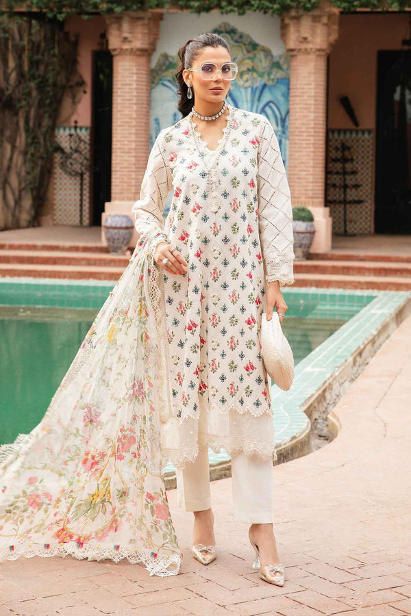 Design 3A - Maria B M.Prints Lawn Unstitched