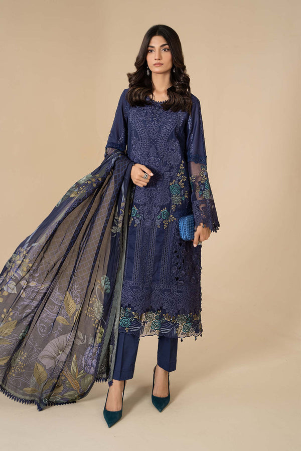 Design 9 - Maria B Luxury Stitched Lawn