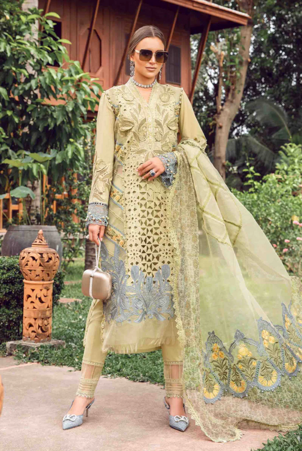 Design 10 - Maria B Eid Unstitched Lawn '24