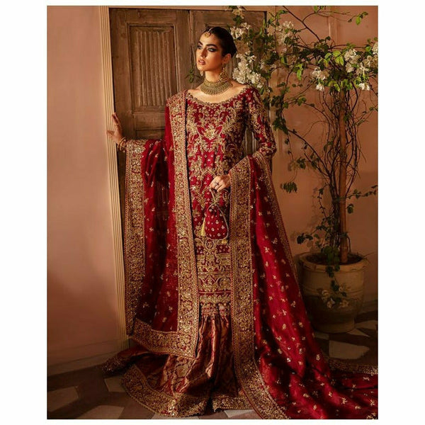 Gulaal |  Mehernaaz Bridal Couture Collection 2021 | Azrah B-12