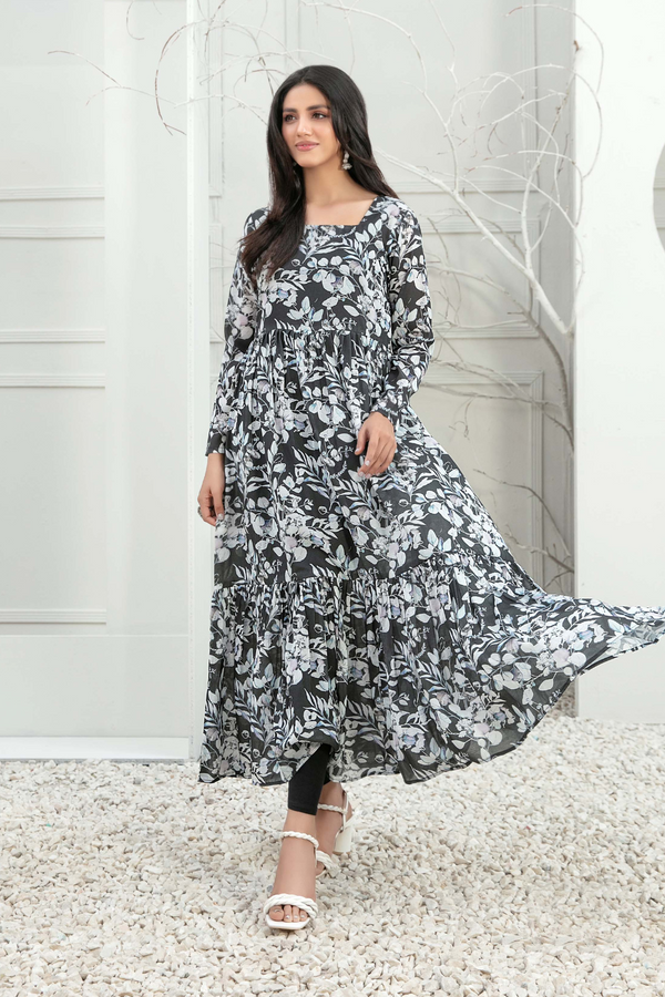 Tawakkal Digital Cotton Maxi Dress D-1320