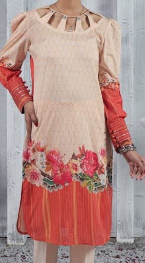 Rafia Digital Printed Lawn 1 Piece Kurti DC1-05