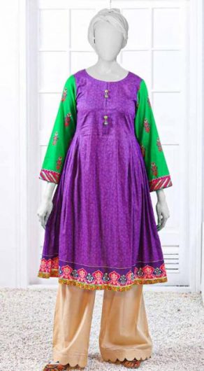 Rafia Embroidered Lawn 1 Piece Kurti DPCK44